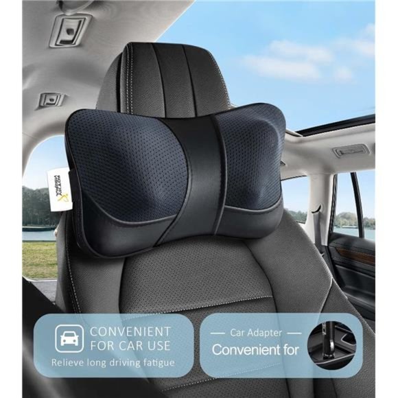 Neck Massage Pillow Shiatsu Deep Kneading Shoulder Back and Foot Massager - Picture 2 of 7